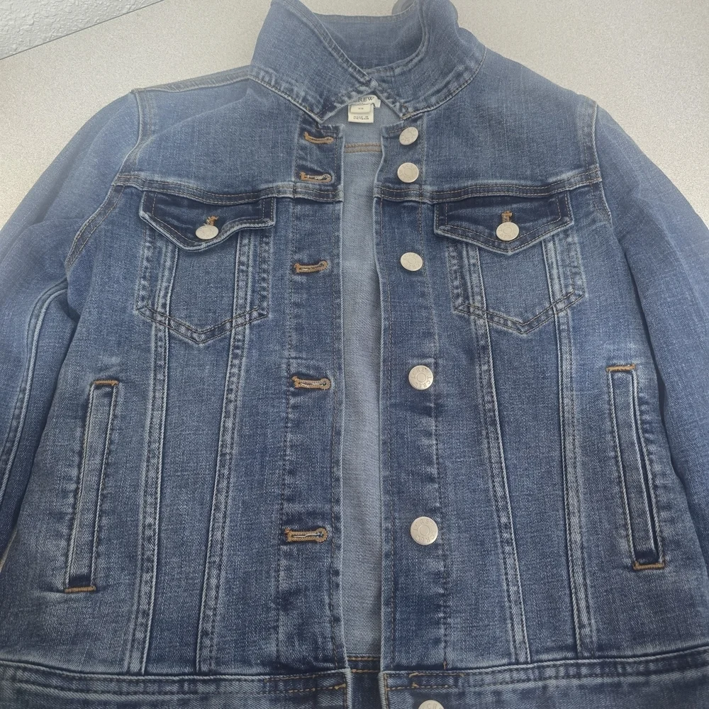 J. Crew Classic Blue Denim Jacket